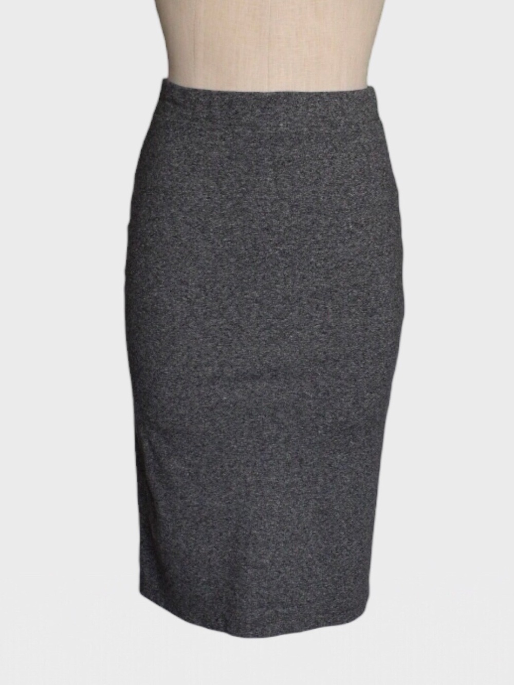 Divided Stretch Knit‎ Pencil Skirt